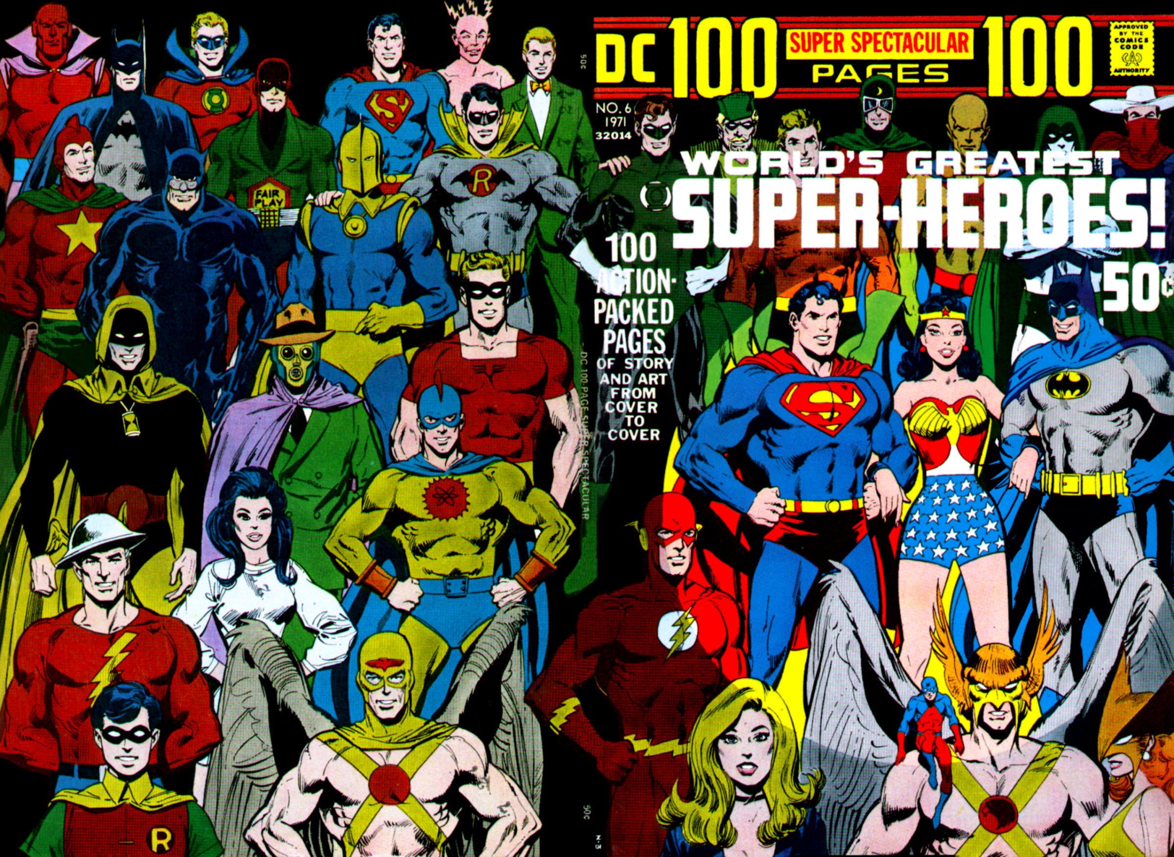 Stolthed Regn Nord DC 100 Page Super Spectaculars - The World's Greatest Super-Heroes!
